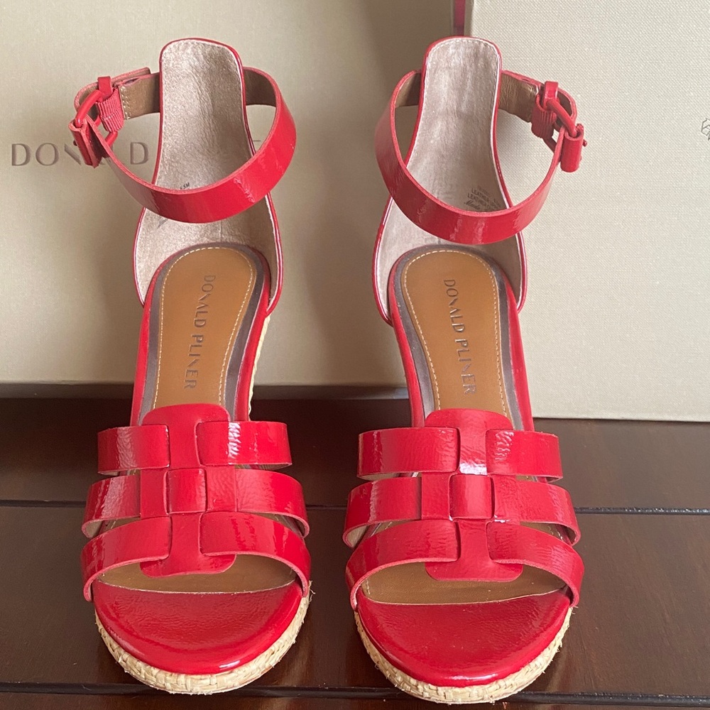 Donald J. Pliner Bold Red Women's Sandals